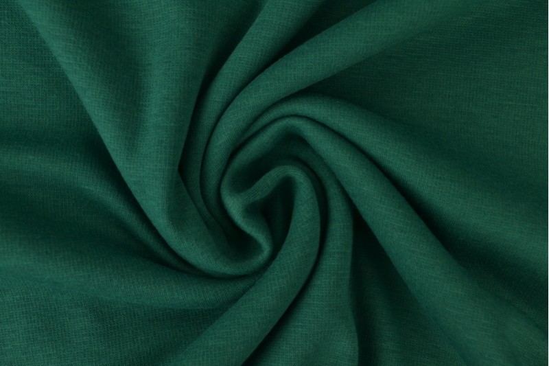 Maille Alpenfleece tissu sweat vert foncé