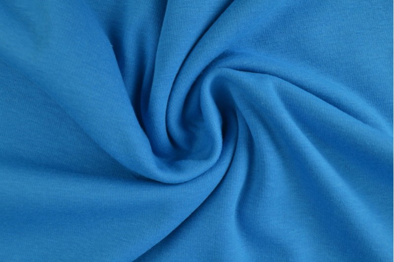 Maille Alpenfleece tissu sweat pétrole