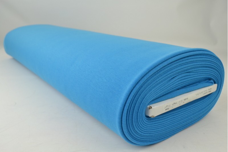 Maille Alpenfleece tissu sweat pétrole, rouleau