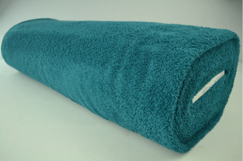 Tissu Éponge de Coton tissu éponge pétrole foncé, rouleau