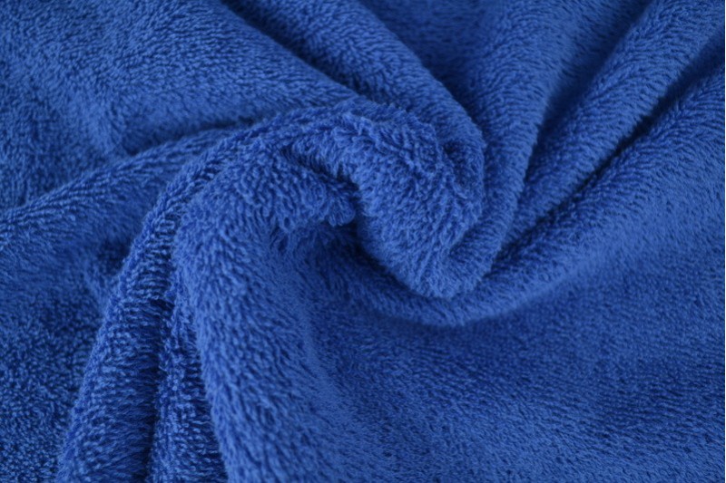 Tissu Éponge de Coton tissu éponge bleu foncé