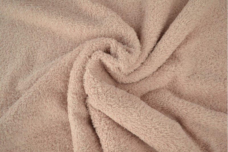 Tissu Éponge de Coton tissu éponge rose poudré