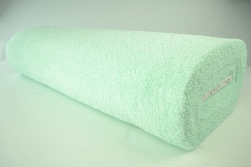 Tissu Éponge de Coton tissu éponge menthe clair, rouleau