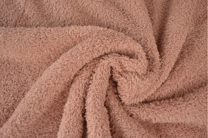 Tissu Éponge de Coton tissu éponge vieux rose