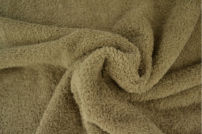 Tissu Éponge de Coton tissu éponge taupe