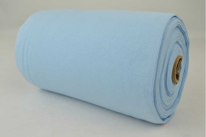 Bord-côte Mailles Fines bleu bébé, rouleau