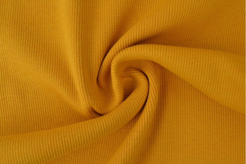 Bord-côte Mailles Fines jaune ocre