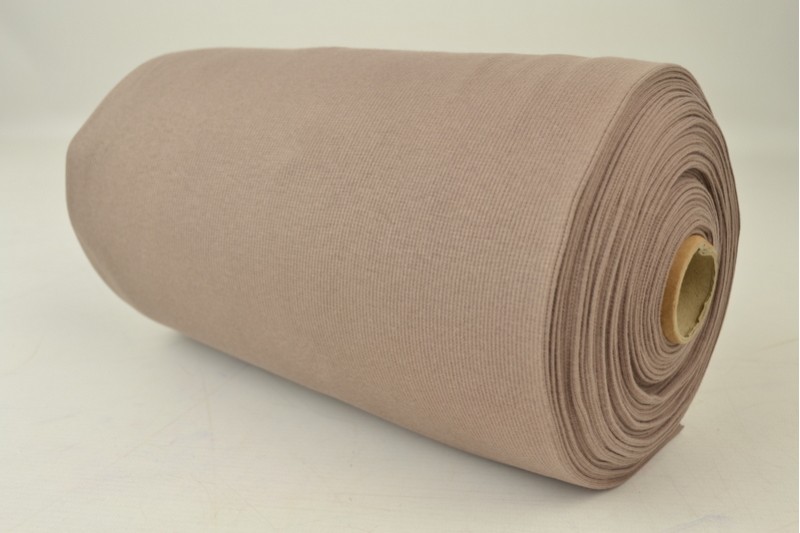 Bord-côte Mailles Fines taupe, rouleau
