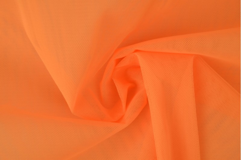 Tulle Non-Feu 300 tulle ignifuge 300 cm de large orange