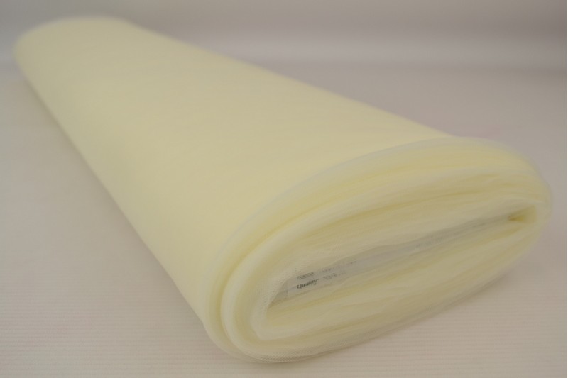 Tulle Souple Non-feu 300 tulle de mariée ignifuge 300 cm de large champagne, rouleau