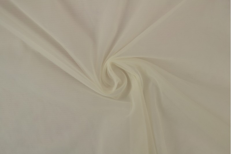 Tulle Souple Non-feu 300 tulle de mariée ignifuge 300 cm de large blanc cassé