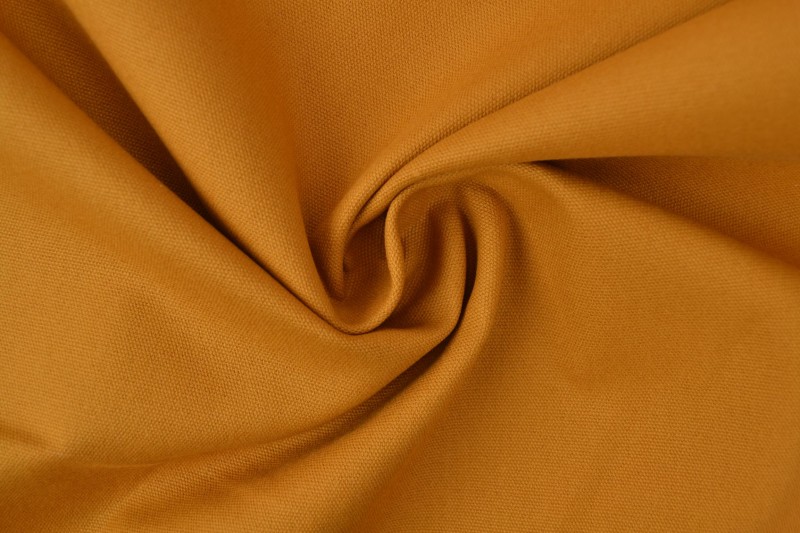 Canevas de Coton 350 g/m² jaune ocre foncé
