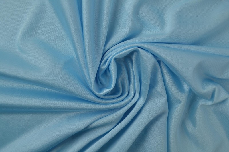 Doublure Charmeuse bleu aqua