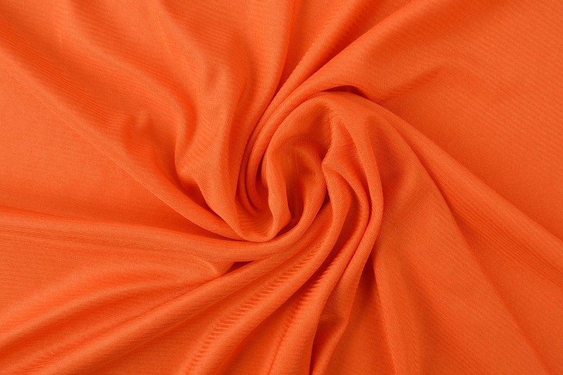 Doublure Charmeuse orange foncé