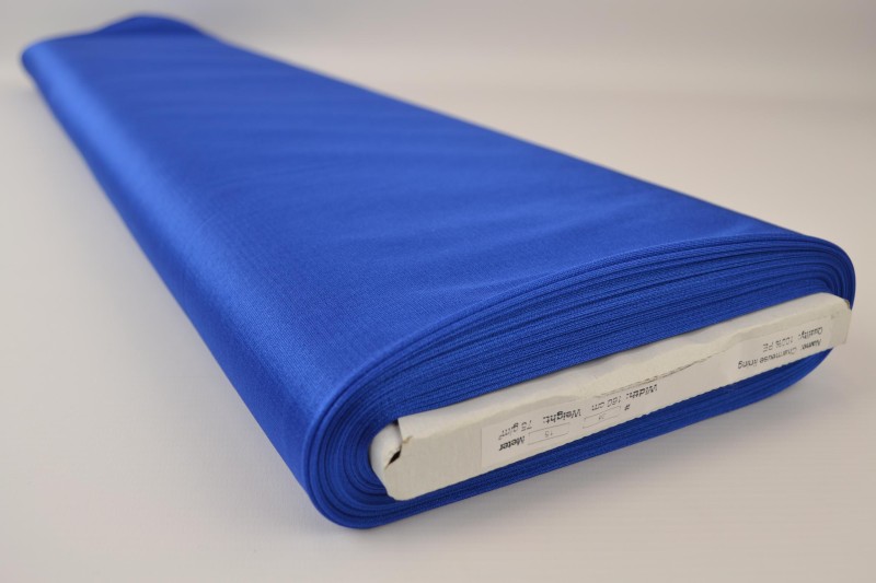 Doublure Charmeuse bleu foncé, rouleau