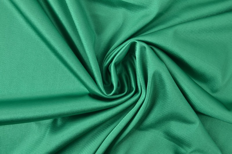 Doublure Charmeuse vert foncé