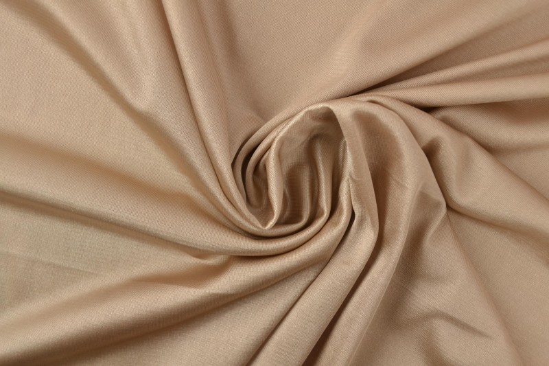 Doublure Charmeuse taupe clair