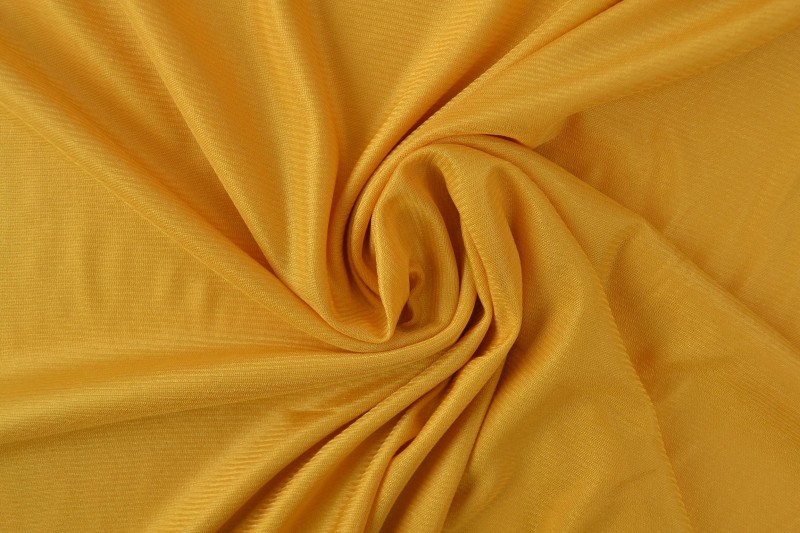 Doublure Charmeuse jaune ocre