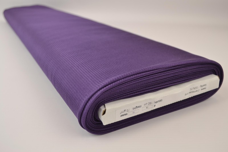 Doublure Charmeuse violet, rouleau