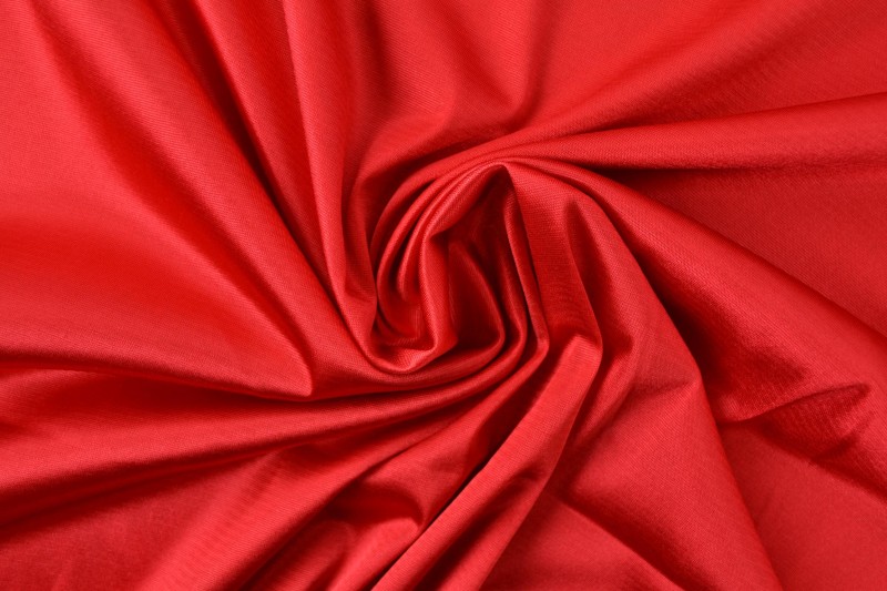 Doublure Charmeuse rouge