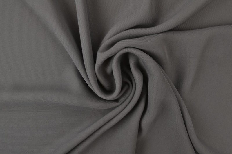 Mousseline (Chiffon) gris foncé