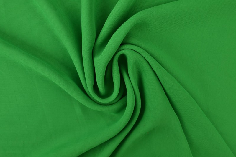 Mousseline (Chiffon) vert