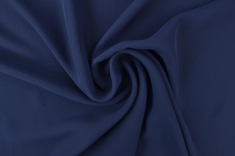 Mousseline (Chiffon) navy