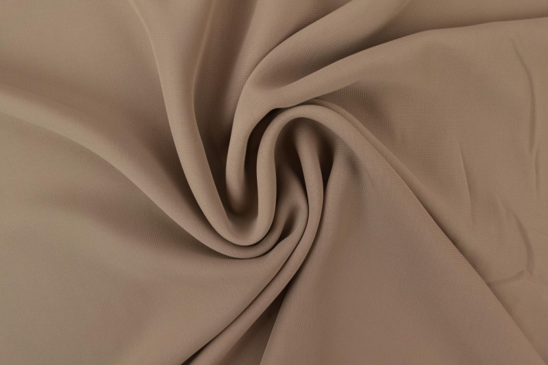 Mousseline (Chiffon) taupe