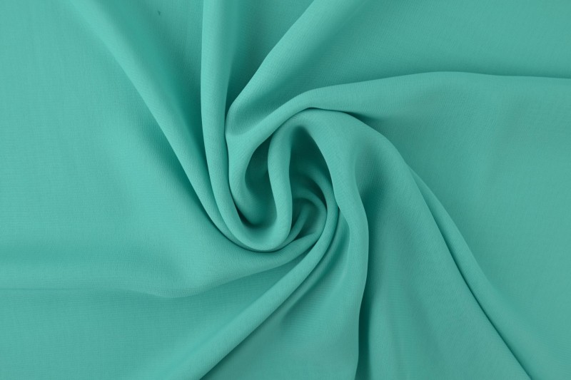 Mousseline (Chiffon) turquoise