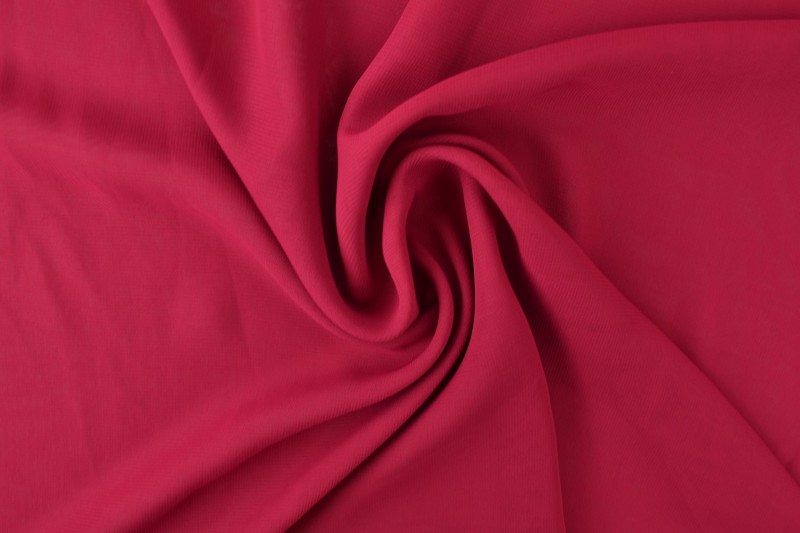Mousseline (Chiffon) bordeaux