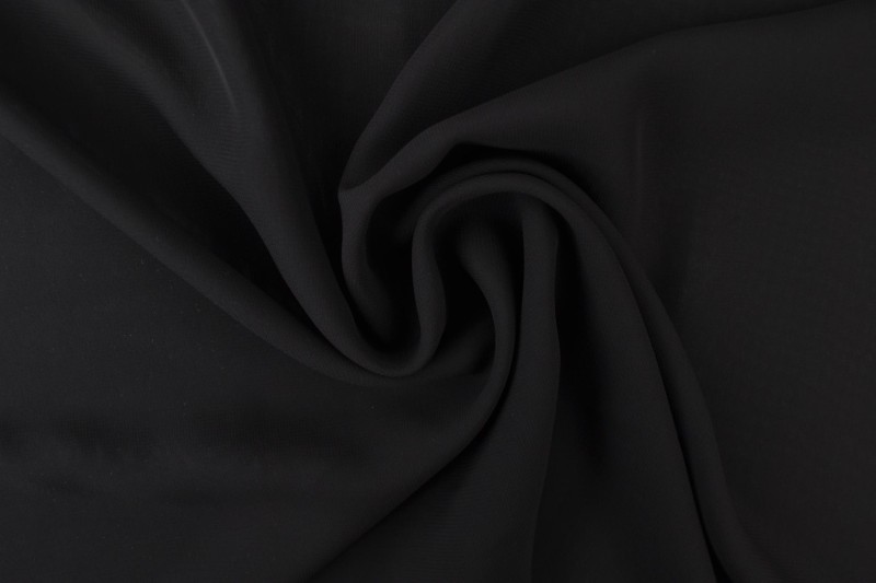 Mousseline (Chiffon) noir