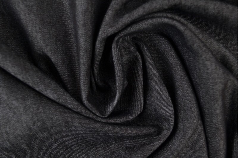 Denim Chambray Lavé noir