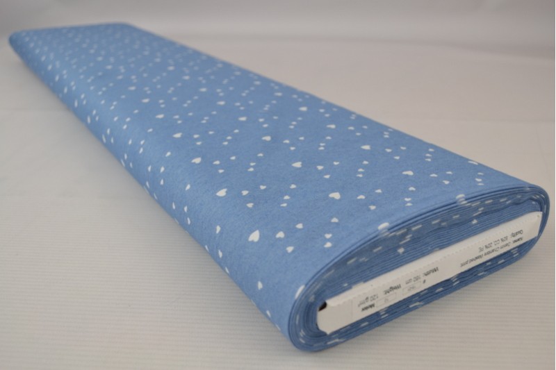 Denim Chambray Lavé Imprimé imprimé 15-01, rouleau