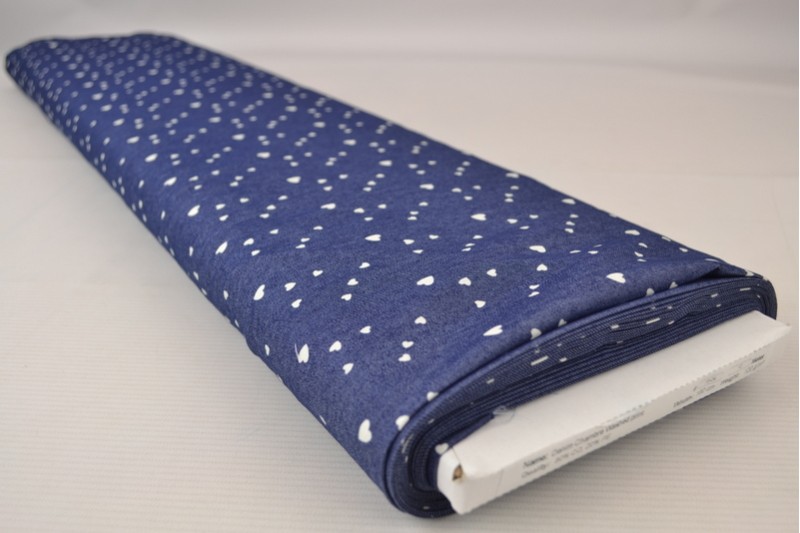 Denim Chambray Lavé Imprimé imprimé 15-04, rouleau