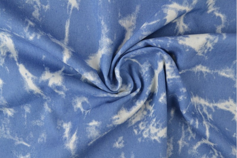 Denim Chambray Lavé Imprimé imprimé 17-02
