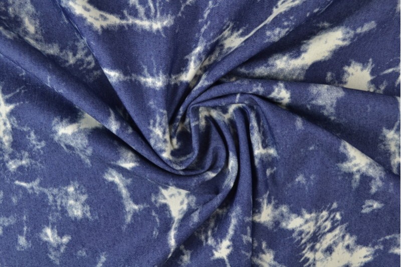 Denim Chambray Lavé Imprimé imprimé 17-04