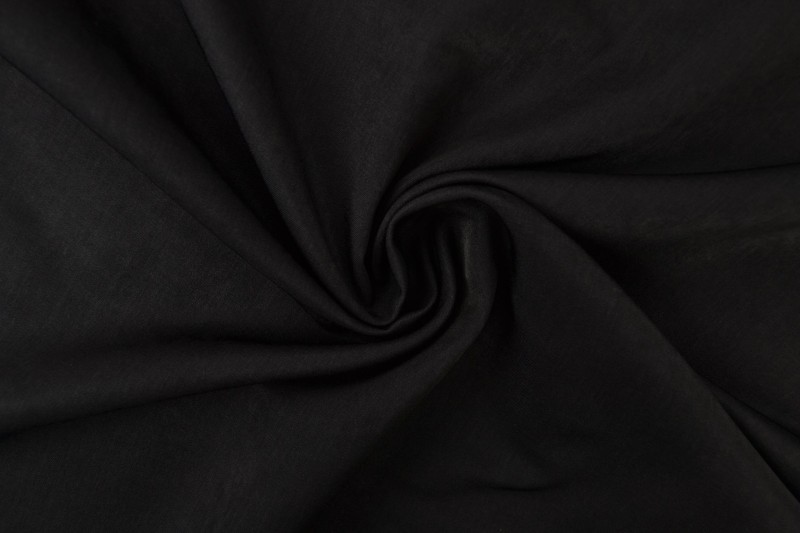 Viscose Shine Aspect Denim viscose denim-look brillant noir