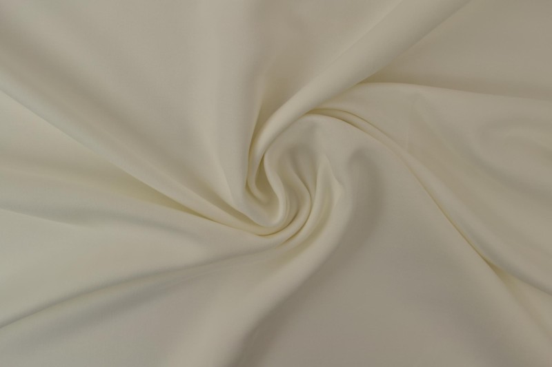 Viscose Shine Aspect Denim viscose denim-look brillant crème