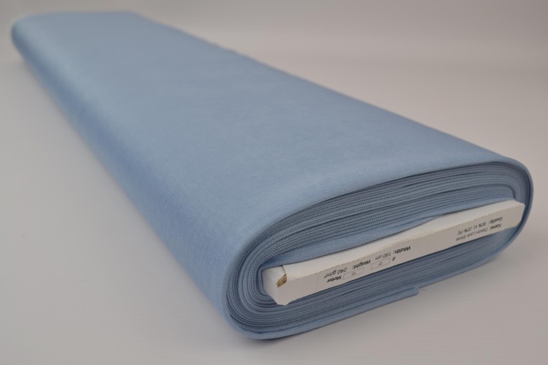 Viscose Shine Aspect Denim viscose denim-look brillant bleu clair, rouleau