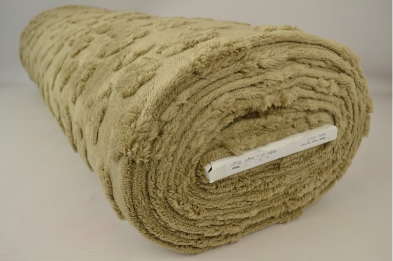 Polaire Pattes de Chien beige, rouleau