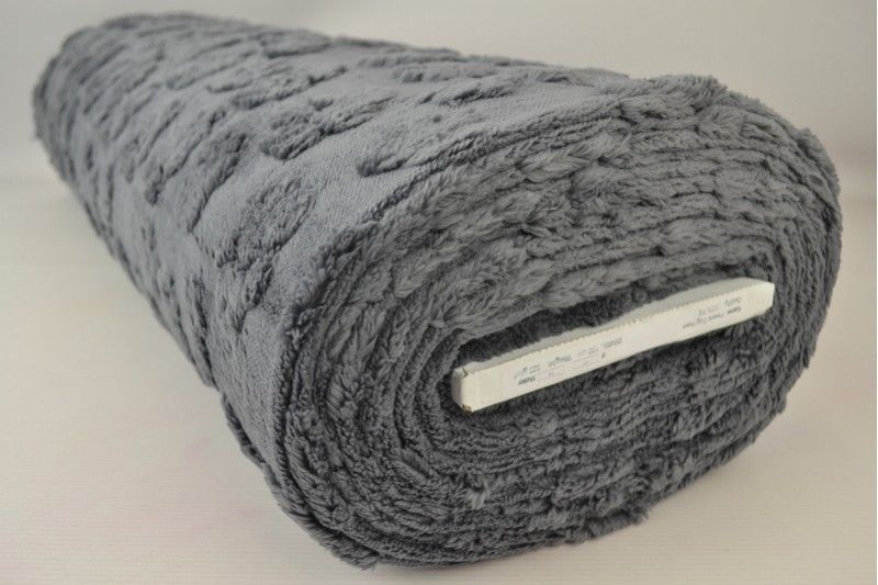 Polaire Pattes de Chien gris, rouleau