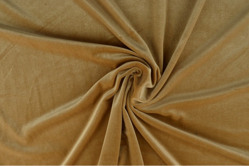 Velours Stretch velours stretch beige