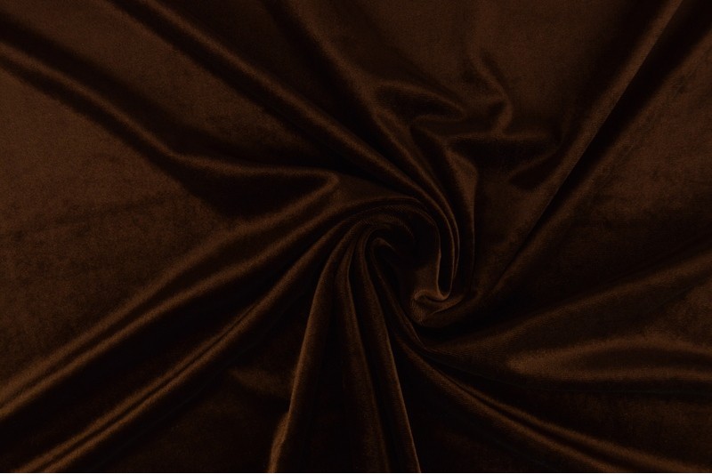 Velours Stretch velours stretch brun