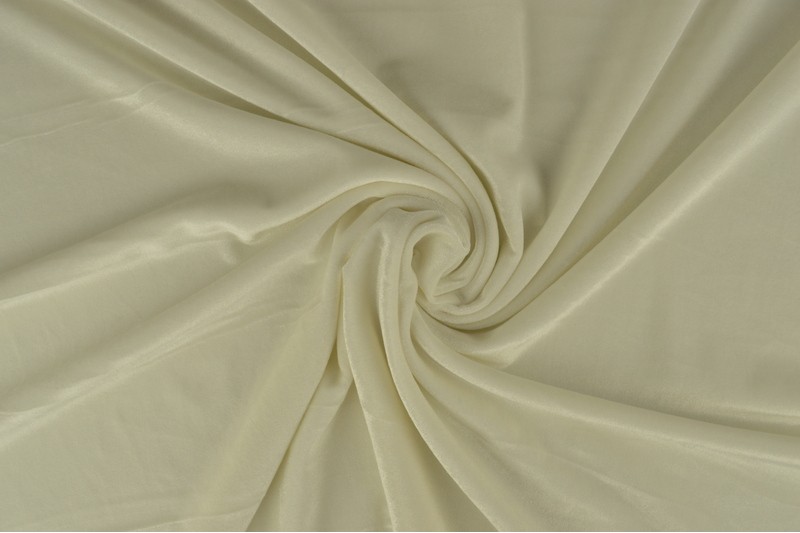 Velours Stretch velours stretch blanc cassé