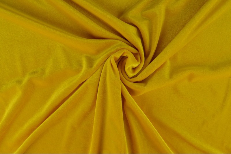 Velours Stretch velours stretch jaune