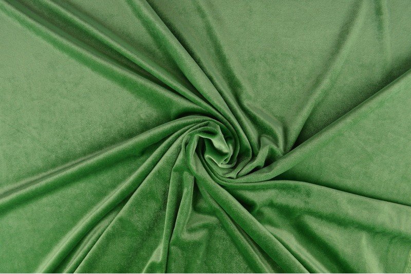 Velours Stretch velours stretch vert