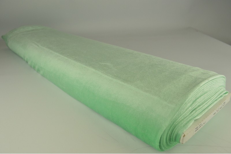 Velours Stretch velours stretch vert menthe, rouleau