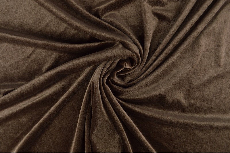 Velours Stretch velours stretch taupe