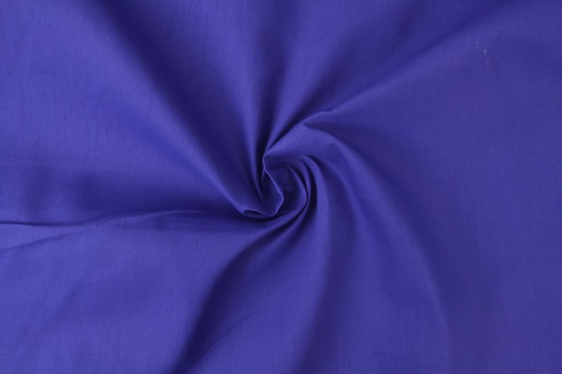 Coton Ignifugé 300 cm de large, bleu foncé