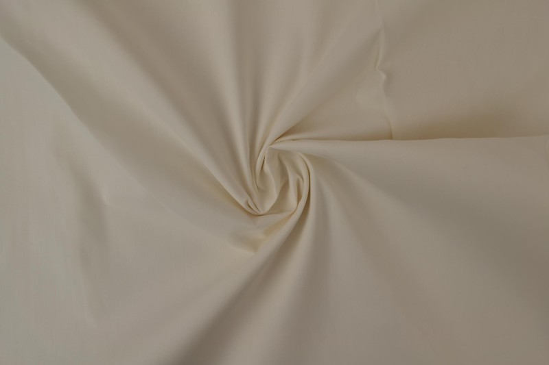 Coton Ignifugé 300 cm de large, blanc cassé